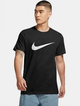 Image of Nike Sportswear Air T-Shirt, Black, Size 2XL, Men