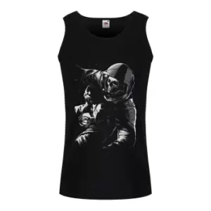 Image of Unorthodox Collective Mens Lost In Space Vest Top (S) (Black)
