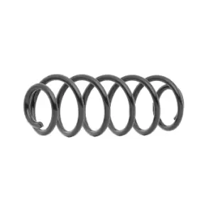Image of RIDEX Coil spring Rear Axle 188C0817 Suspension spring,Springs VW,Golf V Schragheck (1K1),GOLF VI (5K1),Jetta Mk5 (1K),Jetta IV (162, 163, AV3, AV2)