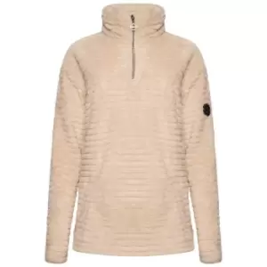 Image of Dare 2b Lush quarter Zip Fleece - Barley White
