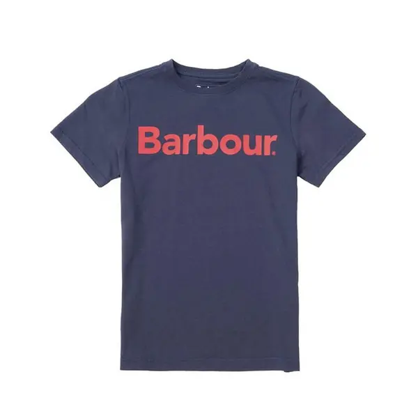 Image of Barbour Boys Blake T-Shirt - Blue 15 - 16 Years