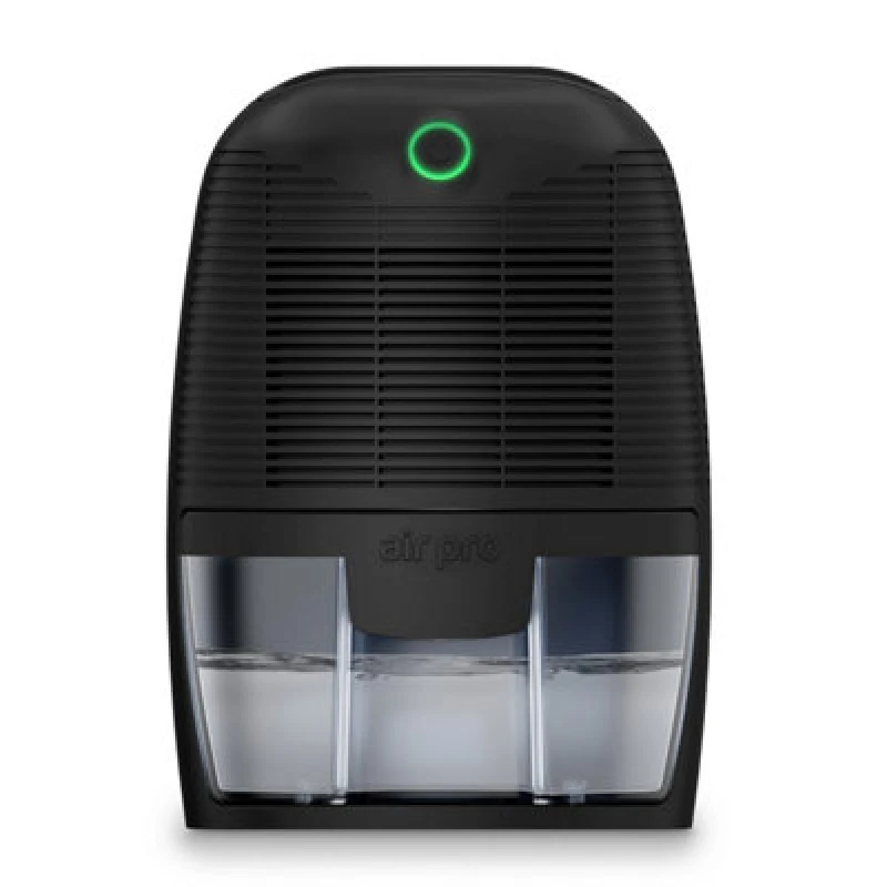 Image of Air Pro Mini Dehumidifier Portable Electric Mould & Damp Remover 600ml in Black Unisex