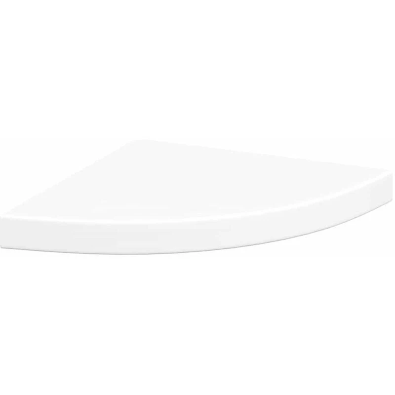 Image of VIDAXL Floating Corner Shelf White 35x35x3.8cm mdf Vidaxl 8720286075470