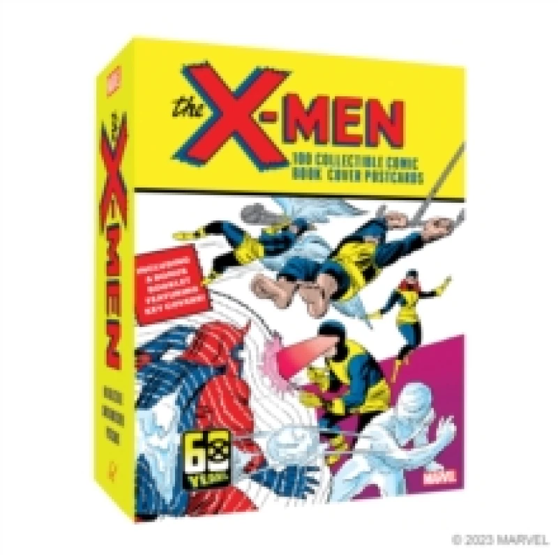 Image of X-Men: 100 Collectible Comic Book Cover Postcards Postcard book or pack