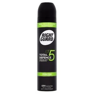 Image of Right Guard Total Defence 5 Fresh 48H Anti-Perspirant 250ml