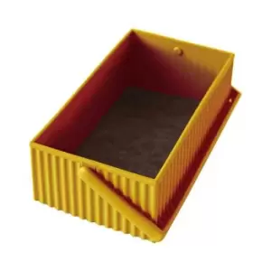 Image of Hachiman Omnioffre Stacking Storage Box Small - Mustard