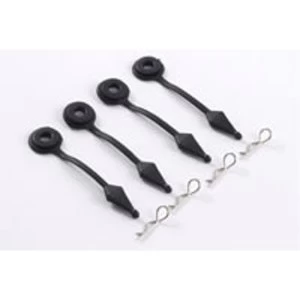 Image of Fastrax Body Pin Holder/Body Protector 4Pcs Large Black