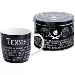 Image of Arora Ultimate Gift for Man 8877 Tennis Mug in Tin