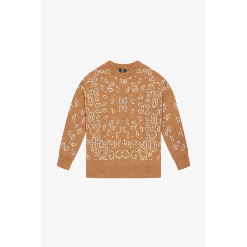 Image of Le Temps des cerises Womens sweater Le Temps des cerises Farit Beige Female M