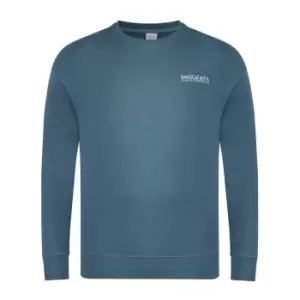 Image of SoulCal Bleach Crew Sweatshirt Mens - Blue