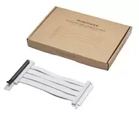 Image of Phanteks 220 mm Flatline PCI-E 4.0 x16 Riser Cable 90° Adapter - White