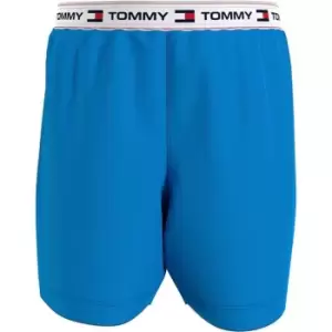 Image of Tommy Hilfiger Band Logo Swim Shorts - Blue