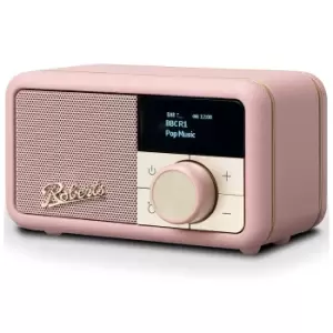 Image of Roberts REV PETITEDP Revival Petite DAB DAB FM BT Radio in Dusky Pink