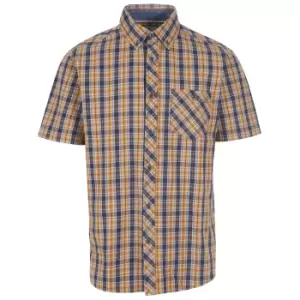 Image of Trespass Mens Wackerton Shirt (M) (Ochre Yellow)