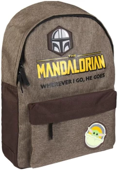 Image of Star Wars The Mandalorian - Wherever I Go Backpack multicolour
