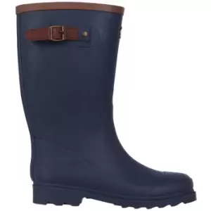 Image of Gelert Fur Welly Boot Ladies - Blue