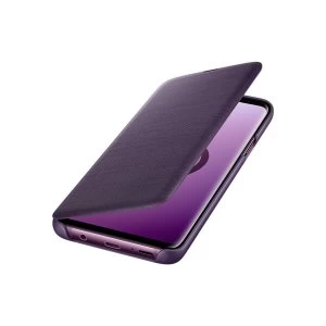 Image of Samsung EF NG965PVEGWW Galaxy S9 LED View Cover in Purple
