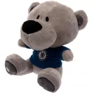 Image of Chelsea FC Official Timmy Bear (One Size) (Grey/Blue)