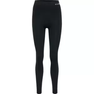 Image of Hummel Seamless Mid Waist Tights - Black