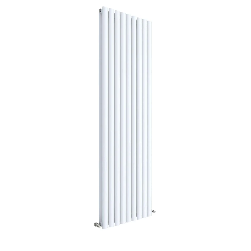 Image of Balterley Vertical Double Panel Radiator 5457 BTU Gloss White 1800 x 528mm White