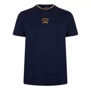 Image of Paul And Shark P+S Knit T-Shirt - Blue