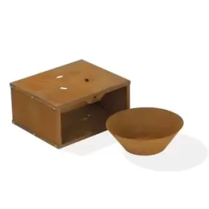 Image of LANDMANN Firebowl with wood storage