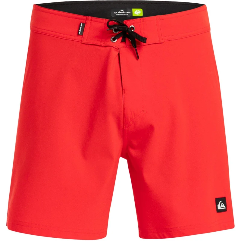 Image of Quiksilver Mens Quik Kaimana Swim Shorts Red male Medium