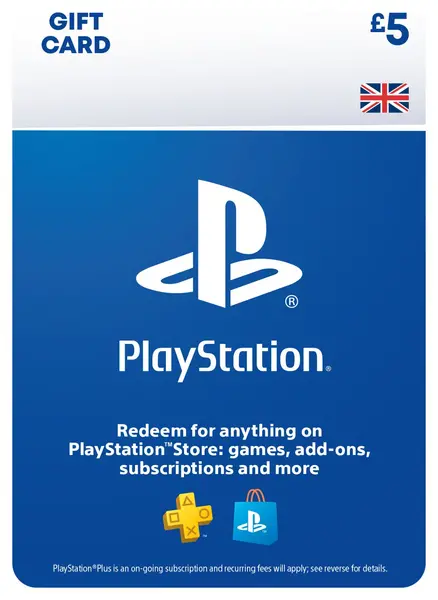 Image of Sony PlayStation Store £5 PSN Top up Gift Card