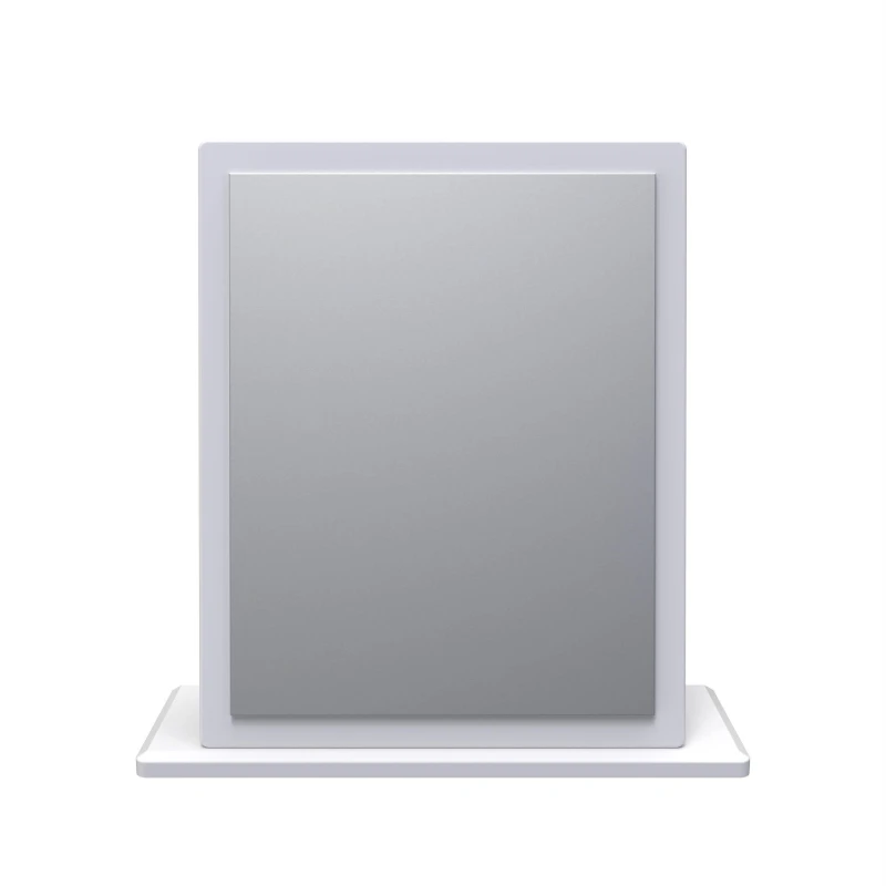 Image of Harrow Mirror In White (Ready Assembled)
