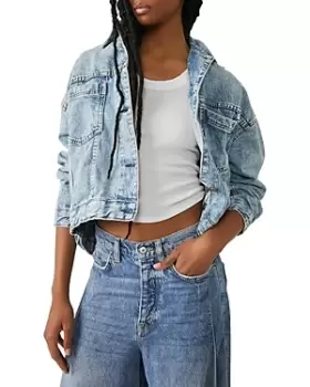 Image of Free People Opal Swing Denim Jacket