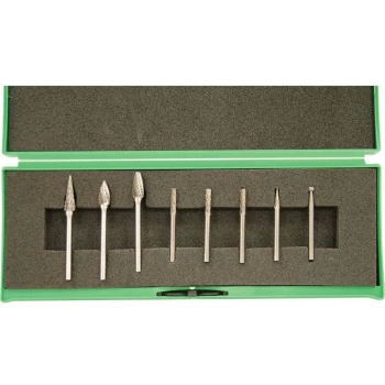 Image of 8-Pce Double Cut Burr Set Cut 6 3MM Shank - York