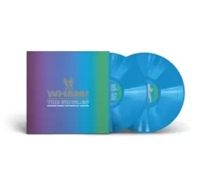 Image of Wham! - The Singles (Echoes From The Edge Of Heaven) Blue Vinyl