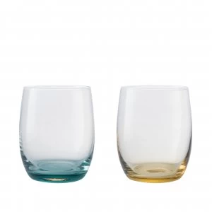Image of Denby Colours Small Tumblers (Green / Yellow) Set of 2