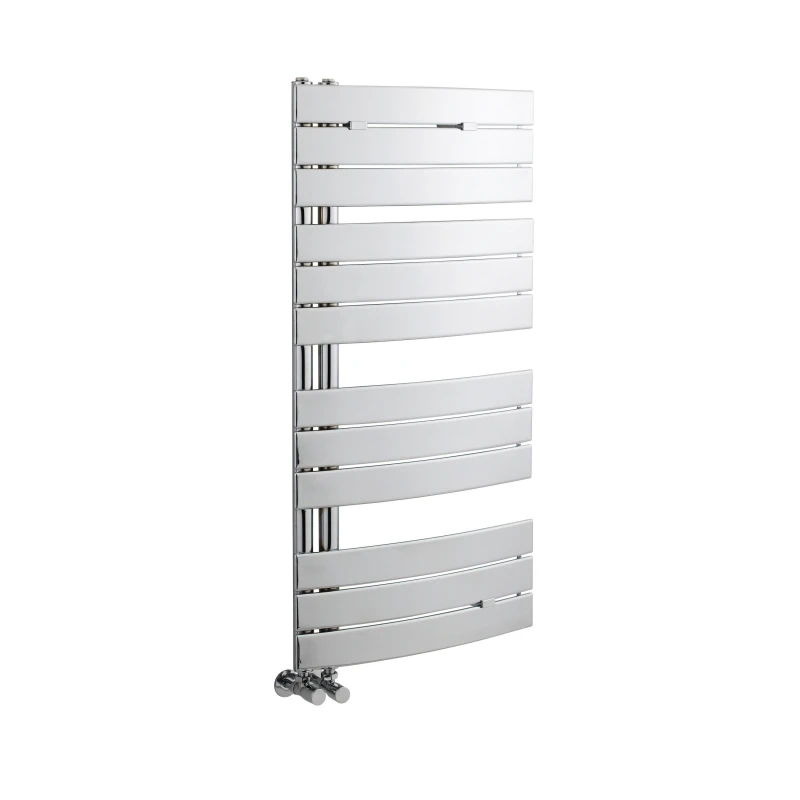Image of Balterley with Curved Panels 1147 BTU Chrome 1080mm x 550mm Silver