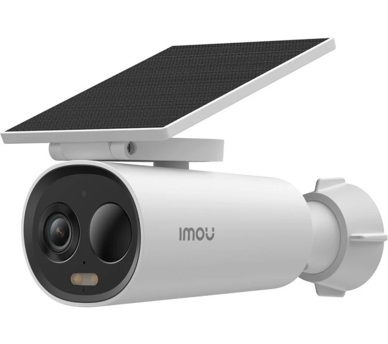 Image of IMOU Cell 3C Quad HD WiFi Security Camera with Solar Panel, White 6976391038820