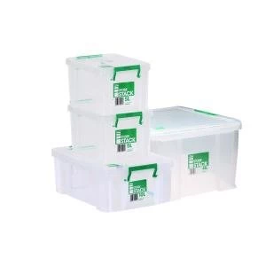 Image of Storestack Box Bundle 2x5L 10L 48L Pack of 4 48LBUNDLE