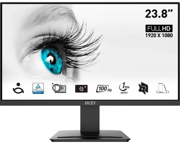 Image of MSI Pro 23.8" MP2412 Full HD LCD Monitor