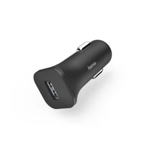 Image of Hama Car Charger, 1.2 A, Black