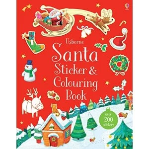 Image of Santa Sticker and Colouring Book by Sam Taplin (Paperback, 2017)