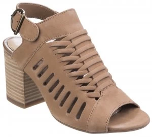 Image of Hush Puppies Sidra malia heeled sandals White