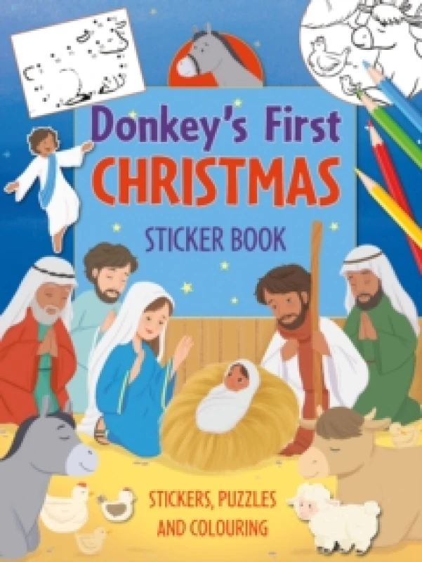 Image of Donkeys First Christmas Paperback / softback