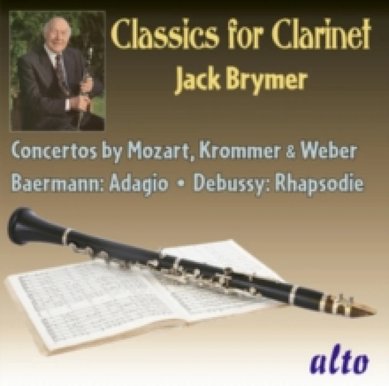 Image of Jack Brymer: Concertos By Mozart, Krommer & Weber/... CD / Album