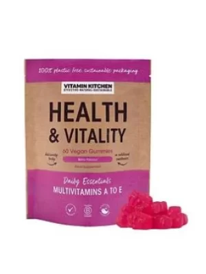 Image of Beauty Kitchen Vitamin Kitchen Health & Vitality Vegan-Friendly Gummies 60s, One Colour, Women