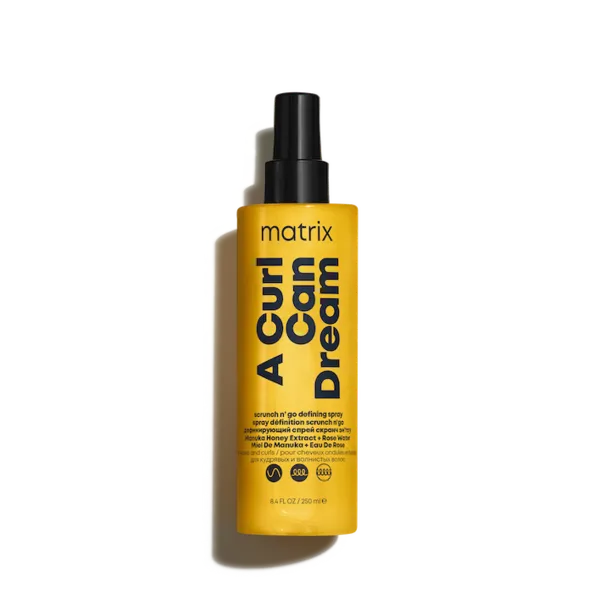 Image of Matrix A Curl Can Dream Scrunch N' Go Defining Spray For Waves and Curls 250ml