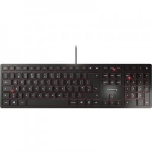 Image of CHERRY KC6000 Slim USB keyboard English, QWERTY Black