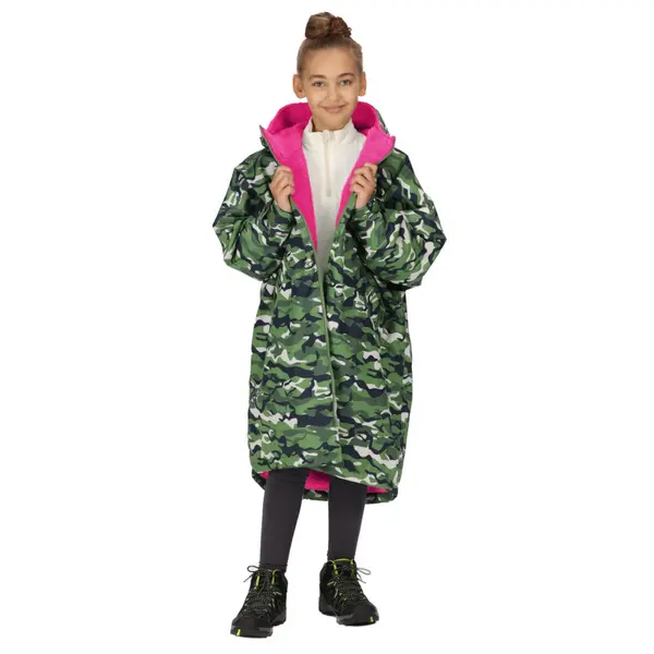 Image of Regatta Boys Waterproof fleece Lined Robe Jacket Coat 9-10 Years - Chest 69-73cm (Height 135-140cm)