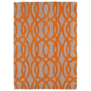 Image of Asiatic Matrix Rug, 160 x 230cm - Orange