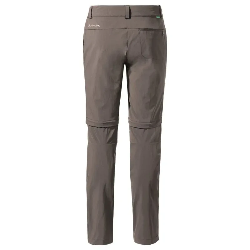 Image of Womens trousers VAUDE Farley Stretch ZO II Marron Female 40 Short