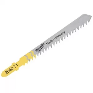 Image of Milwaukee Power Tools Traditional Wood Cutting Jigsaw Blade Pack of 5 T111C