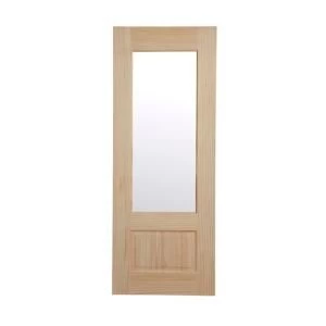 Image of 2 Panel Clear pine Internal Door H1981mm W762mm